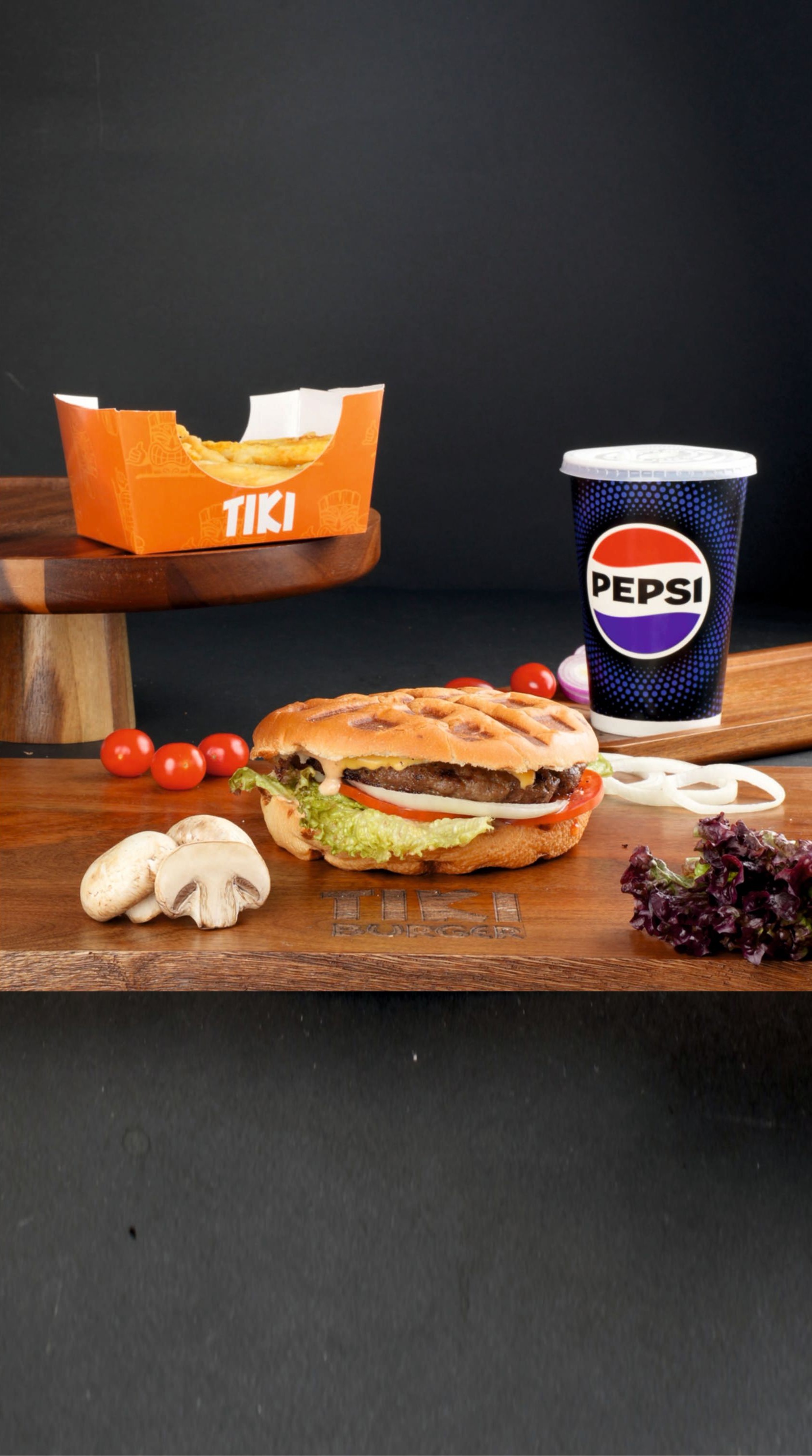 كوفر برغر كومبو