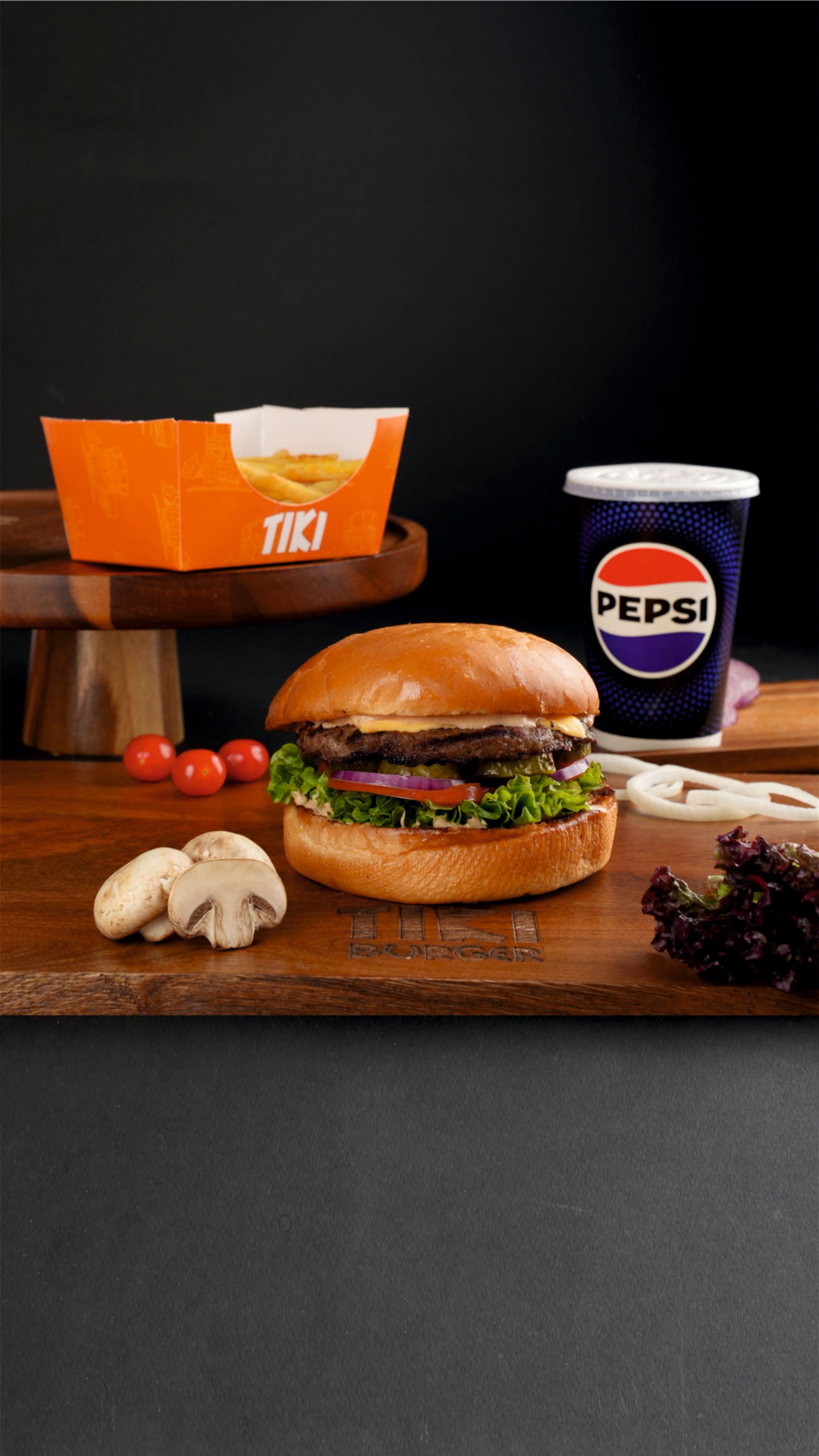 كلاسيك برغر كومبو