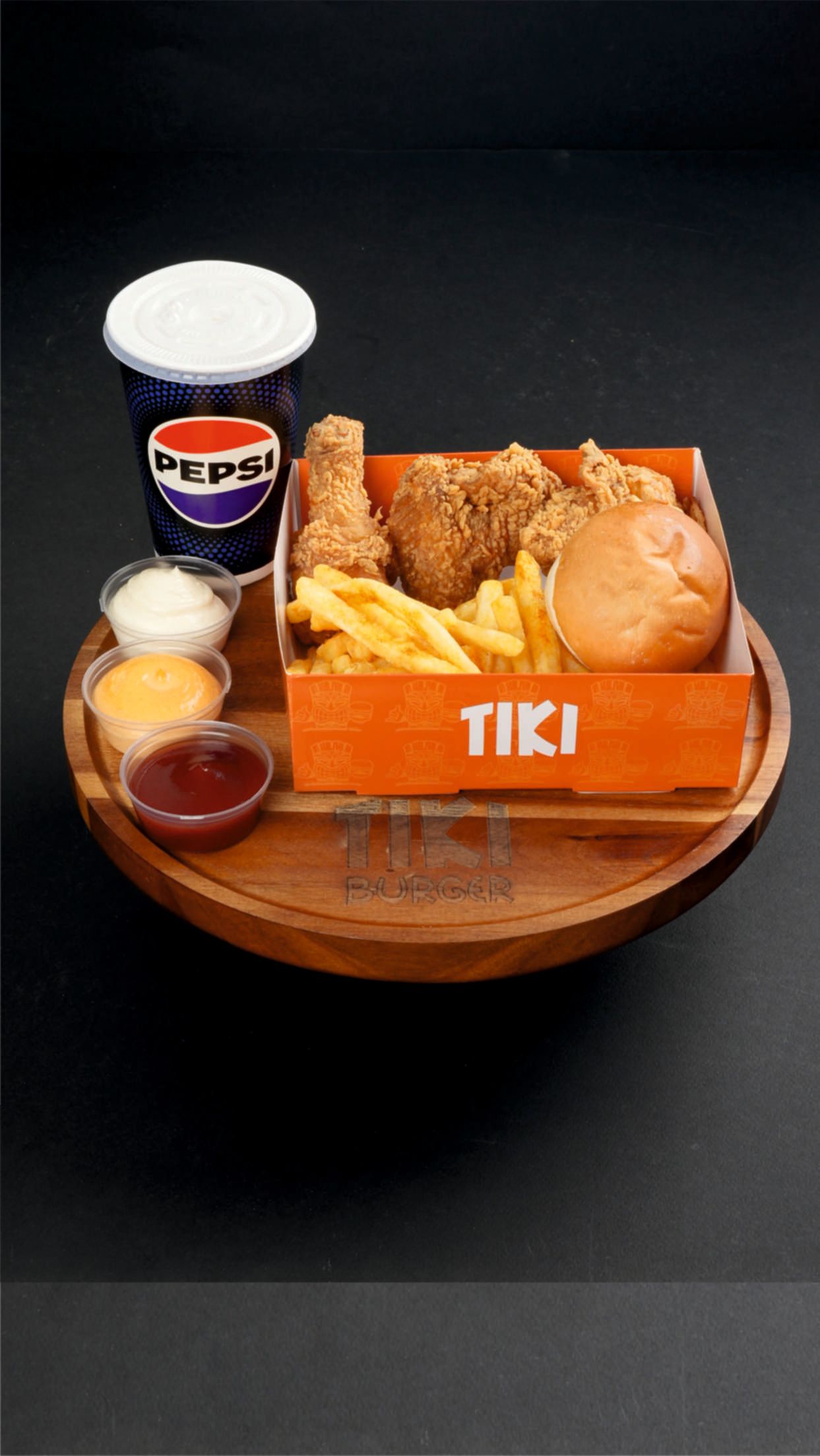 3 قطع دجاج كنتاكي